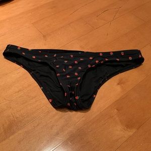 Madewell Strawberry Bikini Bottom (Swim)